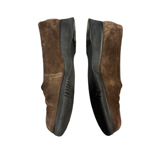 Salvatore Ferragamo Suede Slip On Shoes Women's Size 9 - Picture 2 of 6